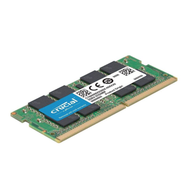 RAM 16 1 رم لپ تاپ DDR4 دو کاناله 3200 مگاهرتز CL22 کروشیال مدل CT16 ظرفیت 16 گیگابایت