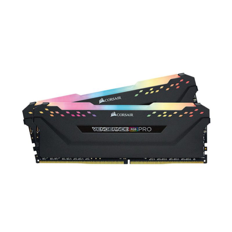 RAN Desktop رم دسکتاپ DDR4 دو کاناله 3200 مگاهرتز CL16 کورسیر مدل VENGEANCE RGB PRO ظرفیت 16 گیگابایت